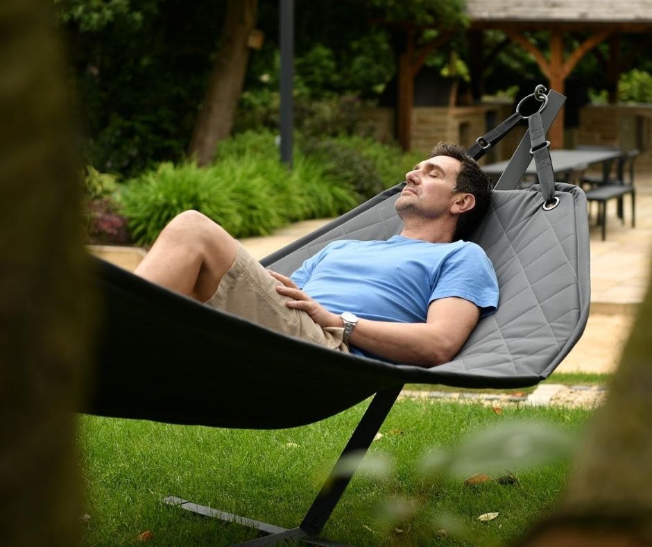 Extreme Lounging B-Hammock with stand, Grey