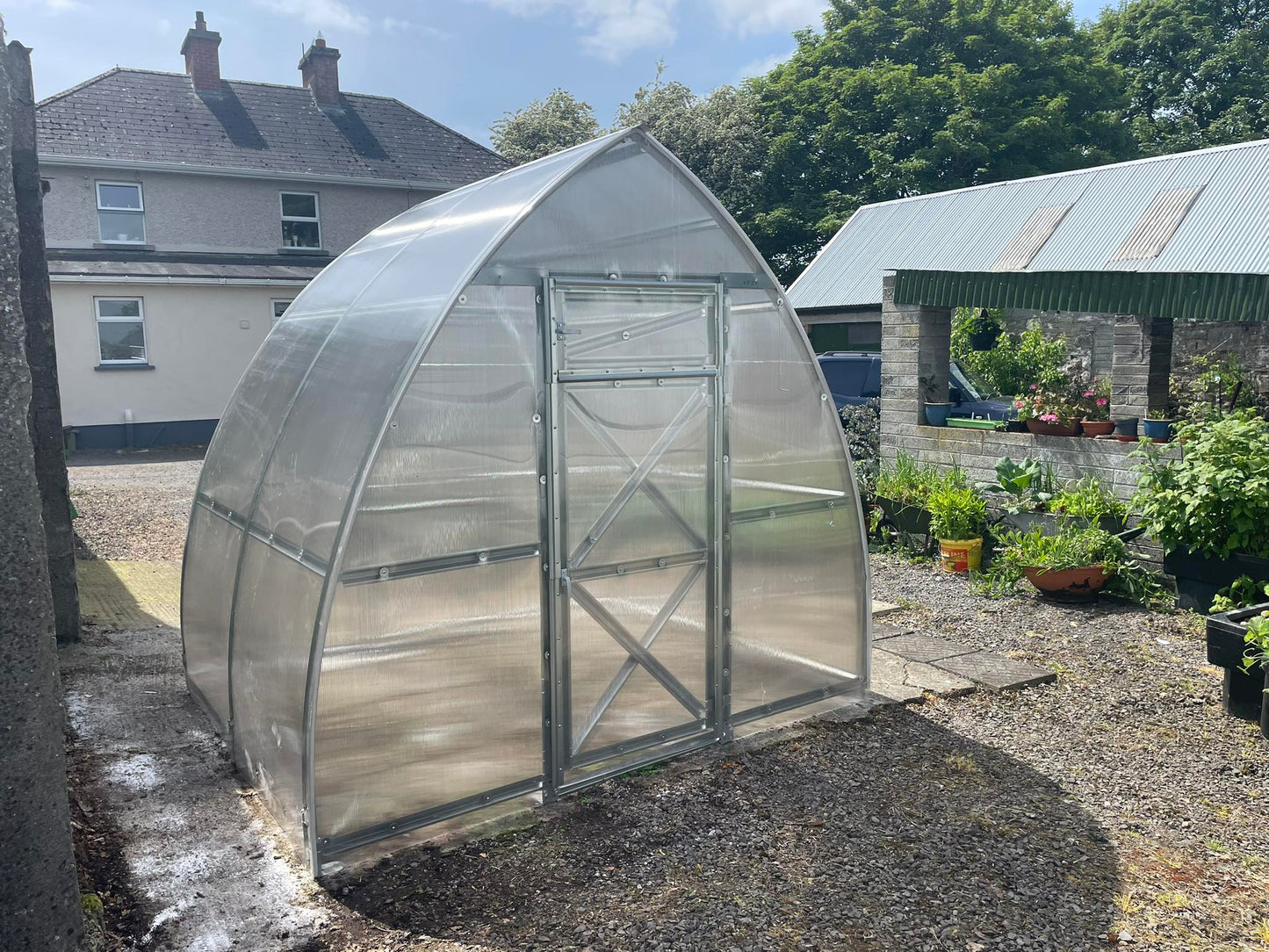 GREENHOUSE ARROW-3, 6M² (3M X 2M; 9.8FT X 6.5FT)