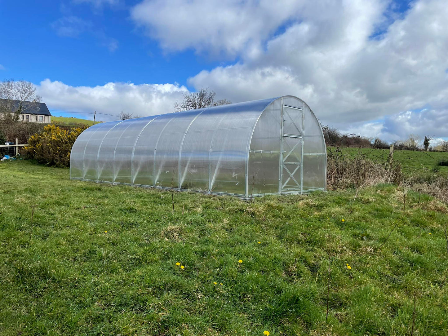 GREENHOUSE STRONG 24 M² 3M X 8M (9.8FT X 26FT)