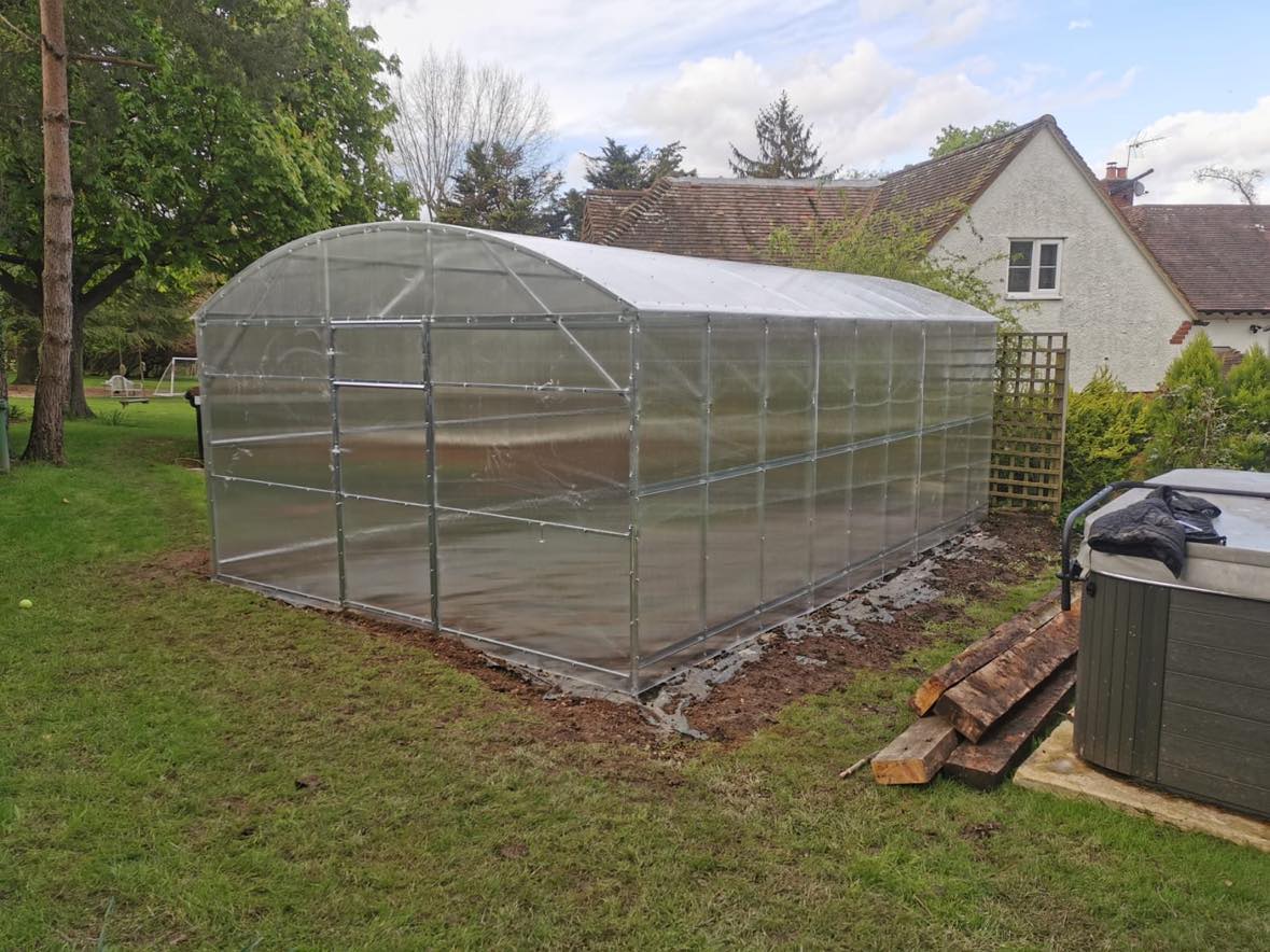GREENHOUSE PRIMA-4 24 M² (4M X 6M; 13FT X 19.6FT)/ 6mm