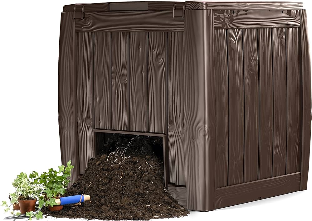 DECO COMPOSTER WITH BASE 340 L