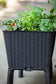 Easy Grow 120 L Raised Self Watering Garden Bed, Grey