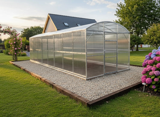 GREENHOUSE PRIMA-3 24 M² (3M X 8M; 9.8FT X 26FT)/ 6mm
