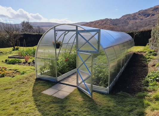 GREENHOUSE STRONG 30 M² (3M X 10M; 9.8FT X 33FT)