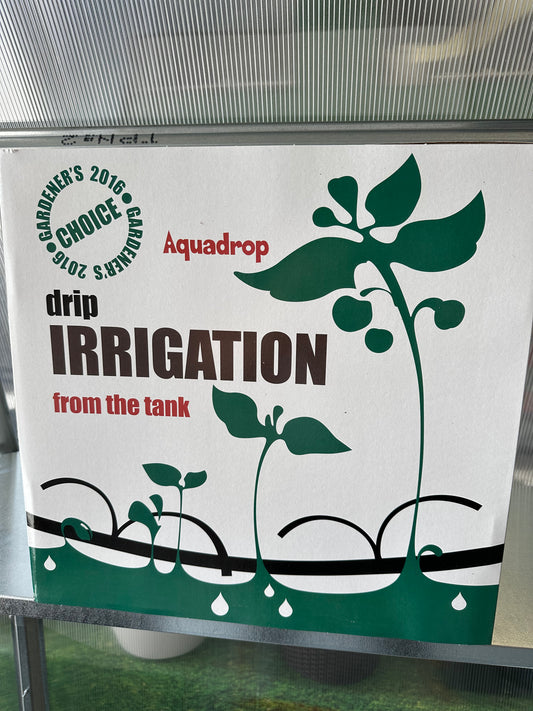 AQUADROP DRIP IRRIGATION SYSTEM from the water tank