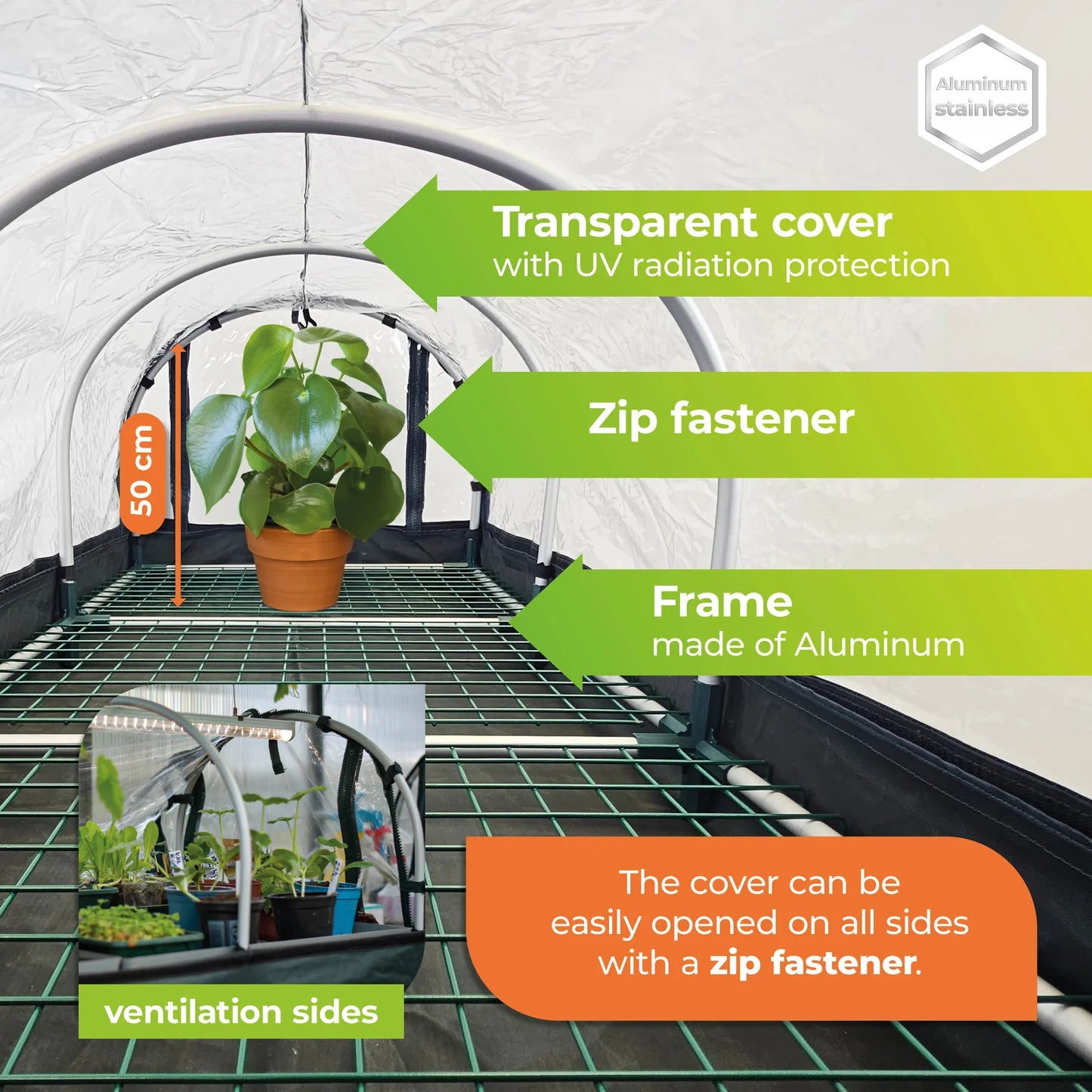 Jumbo Propagator XXL with Heating Mat and Digital Thermostat