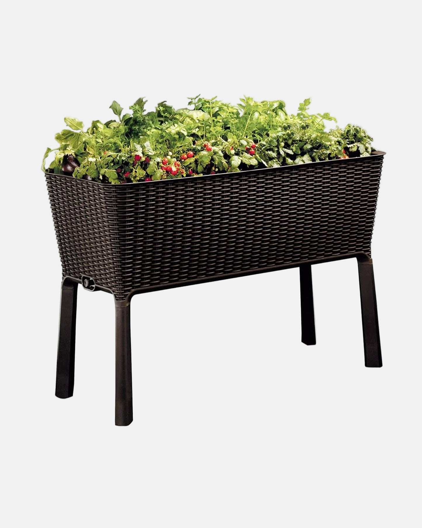 Easy Grow 120L Raised Garden Bed in Brown