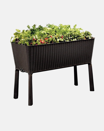 Easy Grow 120L Raised Garden Bed in Brown