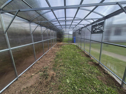 GREENHOUSE PRIMA-3 24 M² (3M X 8M; 9.8FT X 26FT)/ 6mm