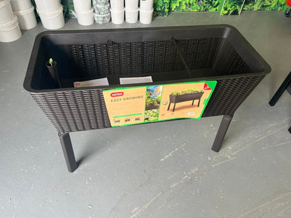 Easy Grow 120 L Raised Garden Bed, Grey