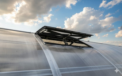 Manual Roof Window for Greenhouse 'Arrow'