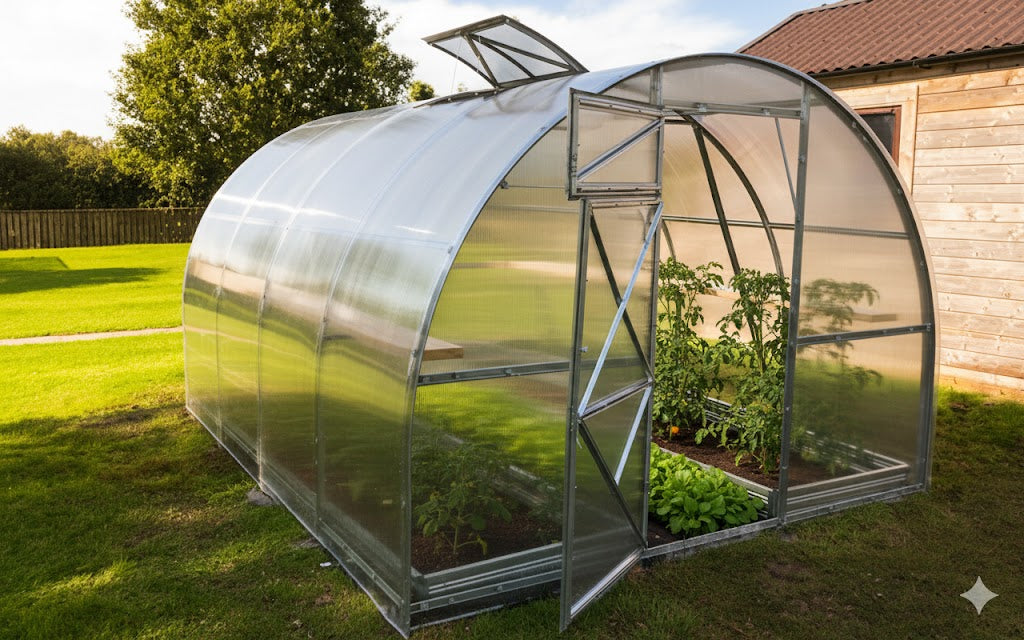 Manual Roof window for Greenhouse "STRONG"