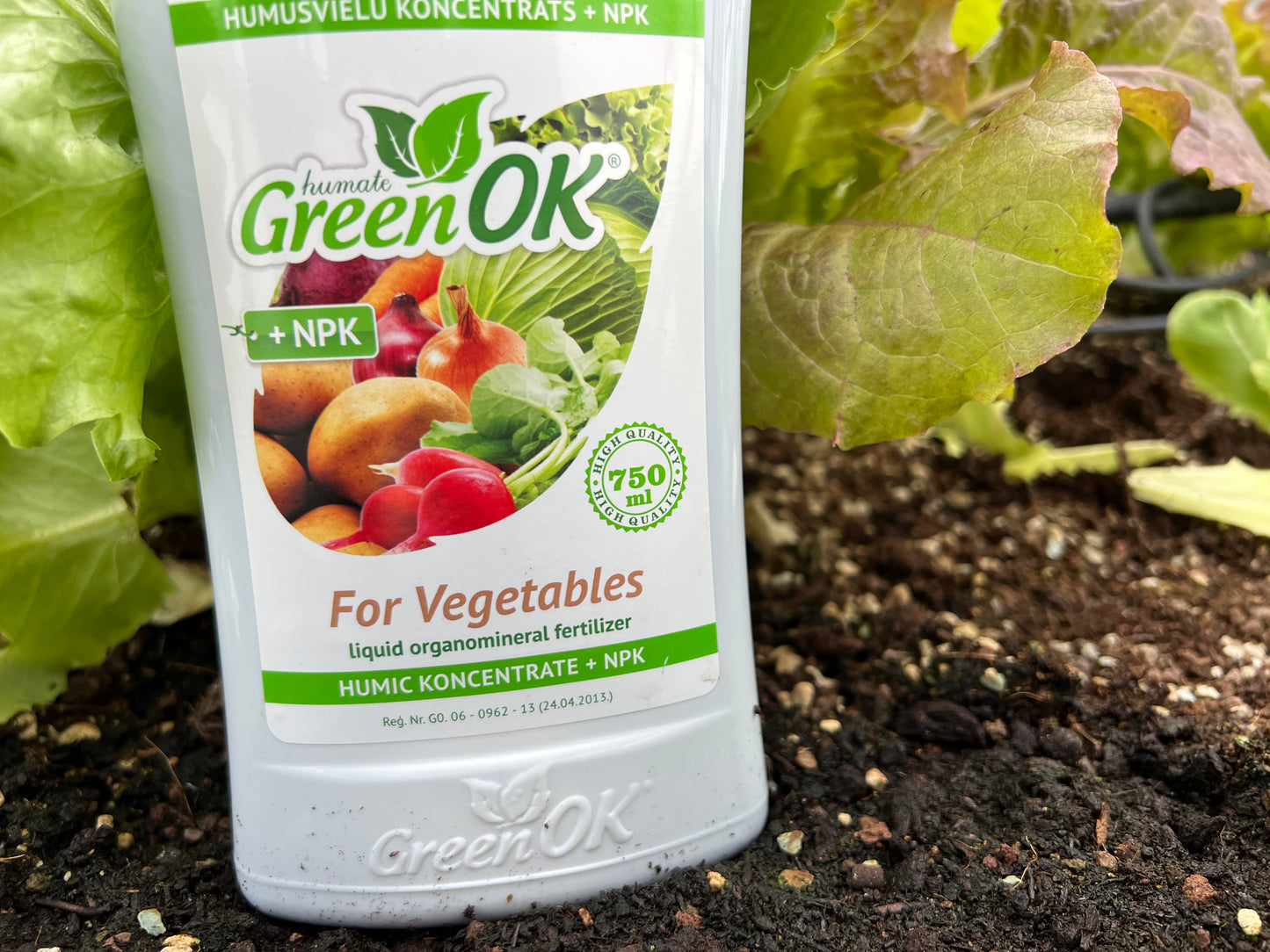 Vegetable Humic Concentrate +NPK 750ml