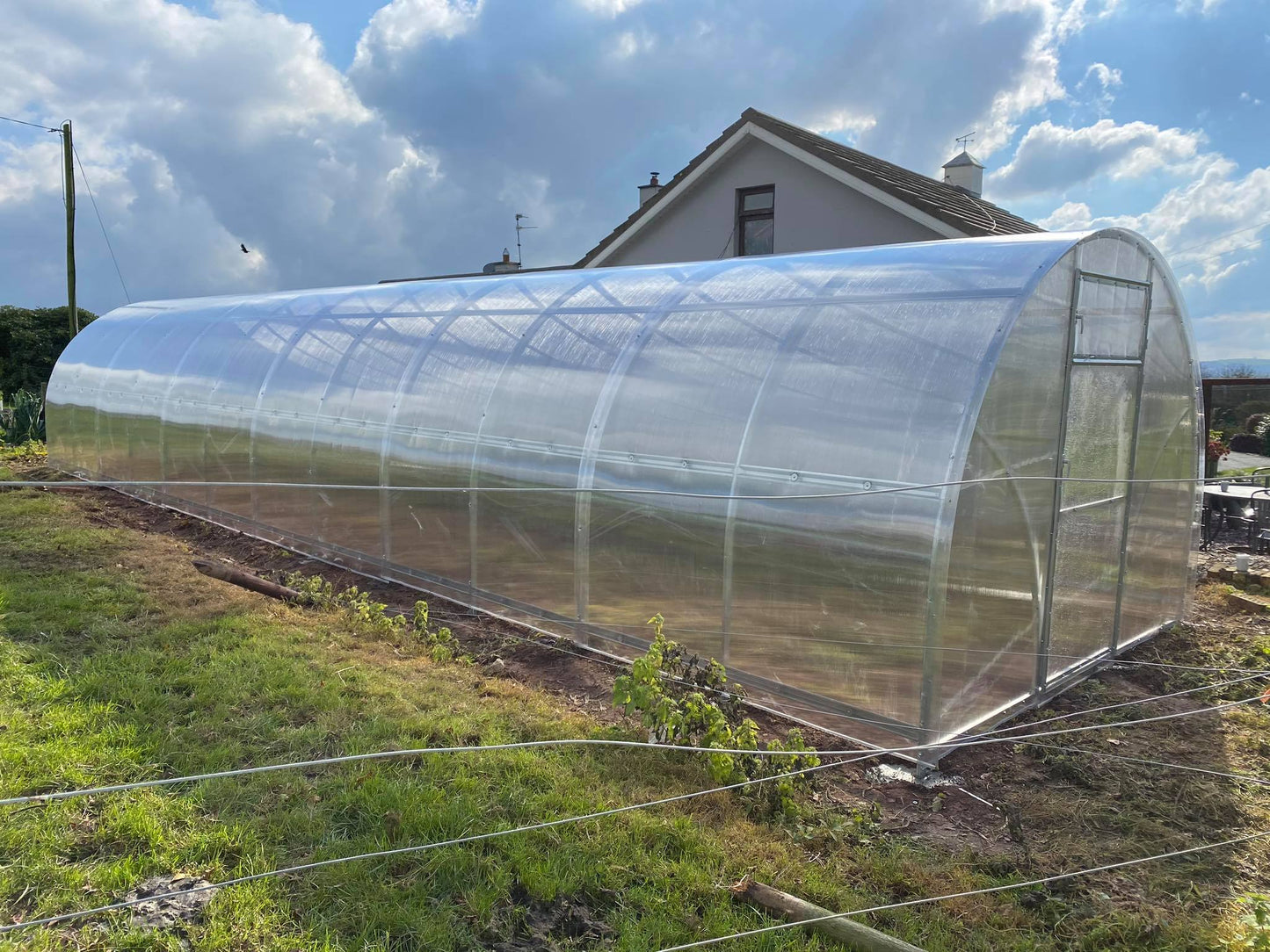 GREENHOUSE SIGMA 36M² (3m x 12m; 9.8ft x 39.4ft)