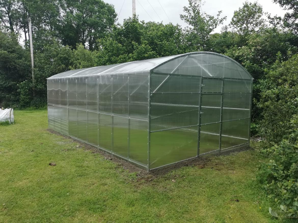 GREENHOUSE PRIMA-4 24 M² (4M X 6M; 13FT X 19.6FT)/ 6mm