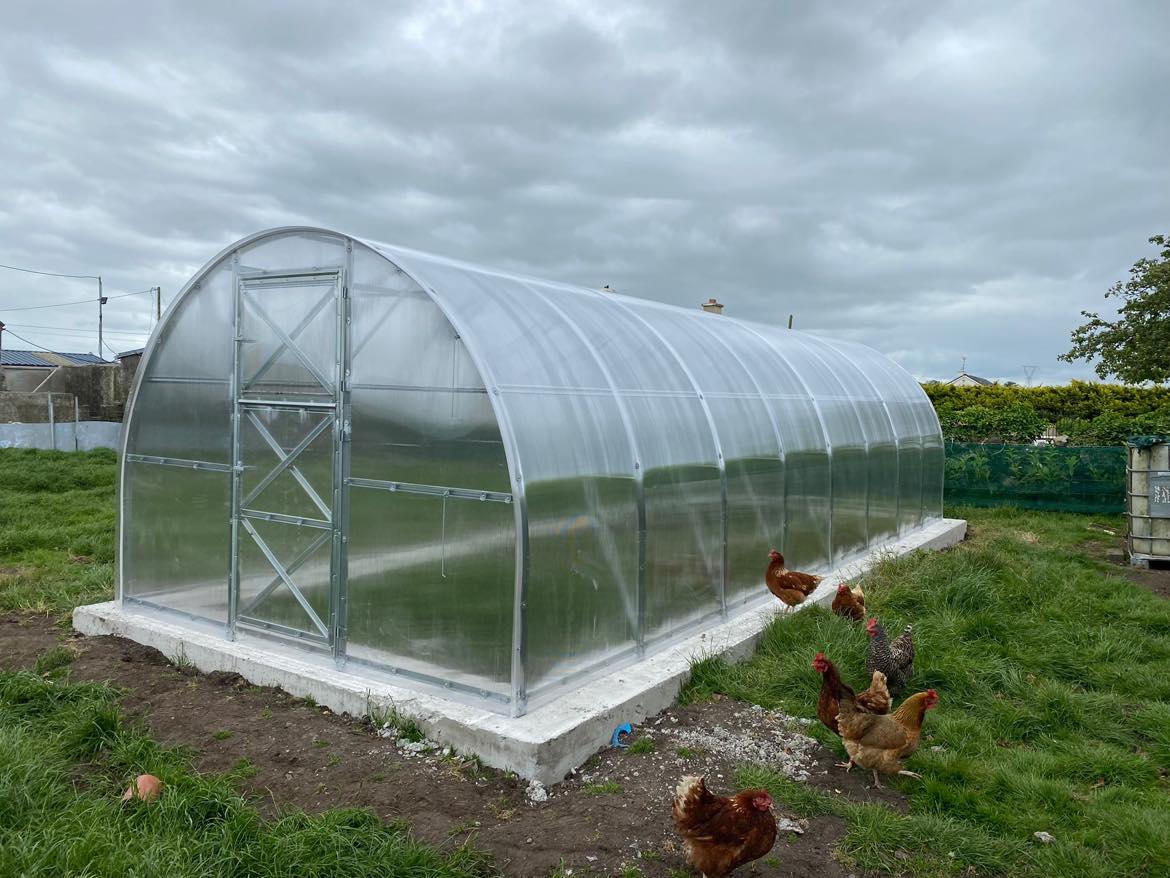 GREENHOUSE STRONG 24 M² 3M X 8M (9.8FT X 26FT)
