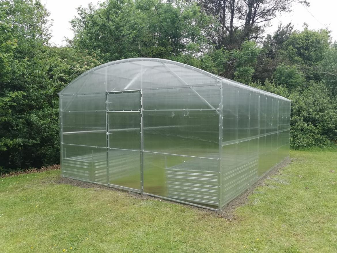 GREENHOUSE PRIMA-4 24 M² (4M X 6M; 13FT X 19.6FT)/ 6mm