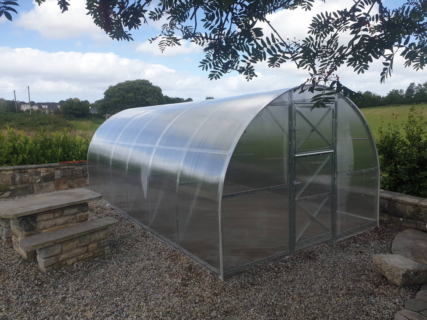 GREENHOUSE STRONG 18 M² (3M X 6M; 9.8FT X 19.6FT)