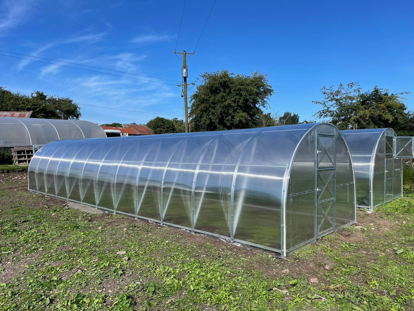 GREENHOUSE STRONG 36 M² (3M X 12M; 9.8FT X 39.4FT)
