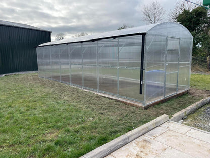 GREENHOUSE PRIMA-3 24 M² (3M X 8M; 9.8FT X 26FT)/ 6mm