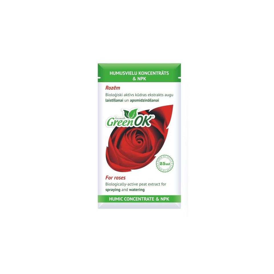 Humic concentrate for Roses +NPK (25ml)