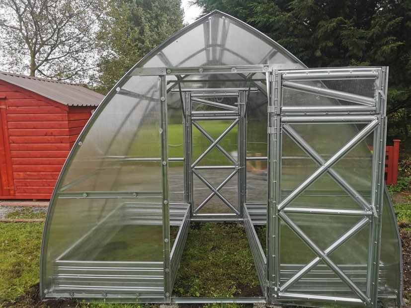 GREENHOUSE ARROW-3, 6M² (3M X 2M; 9.8FT X 6.5FT)