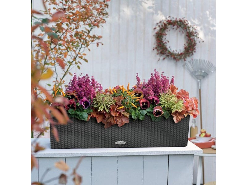 LECHUZA BALCONERA COTTAGE 80 WHITE