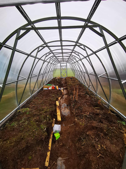 GREENHOUSE OPTIMA, 36M² (3M X 12M; 9.8FT X 39.4FT)