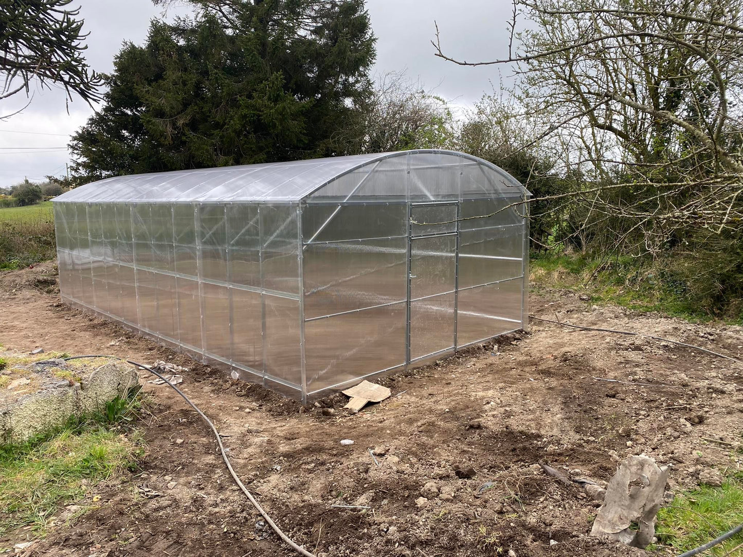 GREENHOUSE PRIMA-4 40 M² (4M X 10M; 13FT X 33FT)/ 6mm