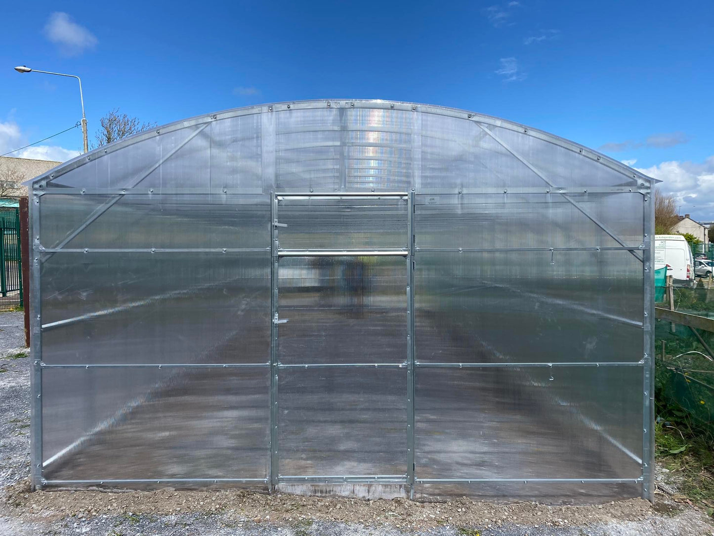 GREENHOUSE PRIMA-4 40 M² (4M X 10M; 13FT X 33FT)/ 6mm
