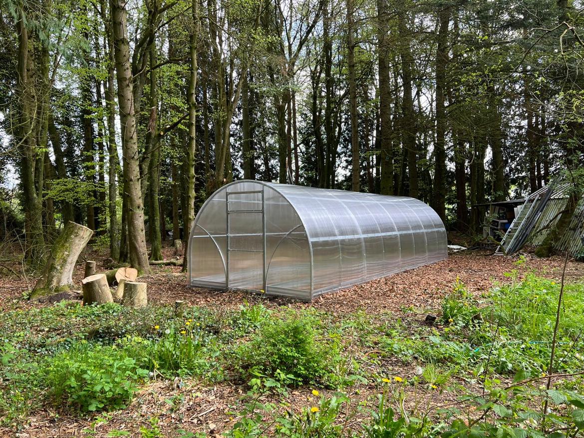 GREENHOUSE SIGMA 36M² (3m x 12m; 9.8ft x 39.4ft)