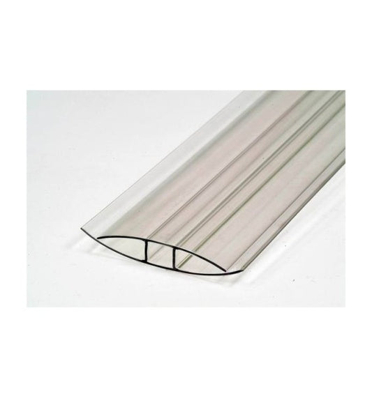 H profile for 6mm polycarbonate panels