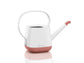 LECHUZA YULA WATERING CAN WHITE/PEARL ROSE SEMI-GLOSS