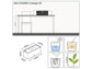 LECHUZA CUBE COLOR TRIPLE SLATE