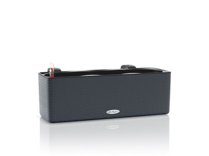 LECHUZA CUBE COLOR TRIPLE SLATE