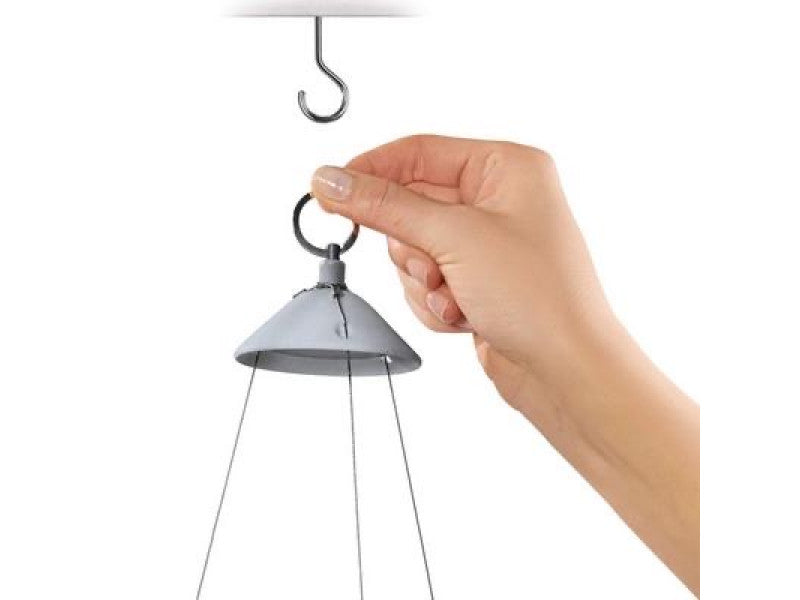 LECHUZA NIDO COTTAGE GRANITE WITH STURDY STAINLESS STEEL HANGER