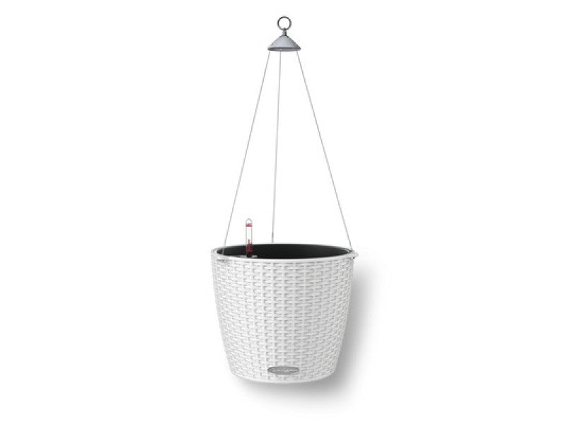 LECHUZA NIDO COTTAGE GRANITE WITH STURDY STAINLESS STEEL HANGER
