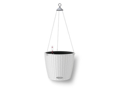 LECHUZA NIDO COTTAGE GRANITE WITH STURDY STAINLESS STEEL HANGER