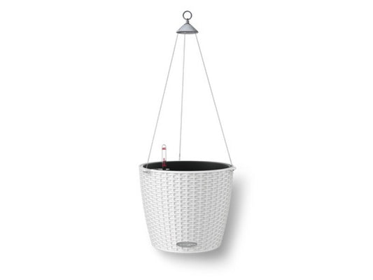 LECHUZA NIDO COTTAGE GRANITE WITH STURDY STAINLESS STEEL HANGER