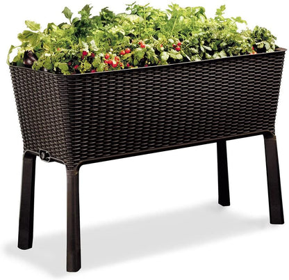 Easy Grow 120 L Raised Garden Bed, Brown