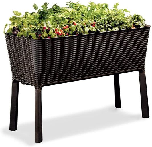Easy Grow 120 L Raised Garden Bed, Brown
