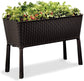 Easy Grow 120 L Raised Garden Bed, Brown