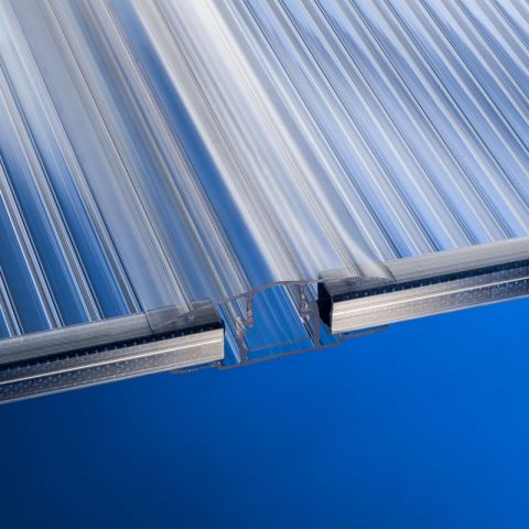 HCP profile for 6-10mm polycarbonate panels
