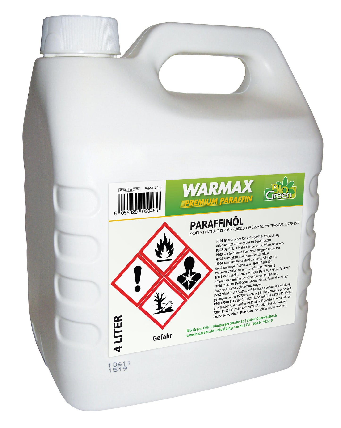Stufa A Paraffina Bio Green Warmax - Riscaldamento Per Serre Fino A 2 Mq, Antigelo - Foto 4