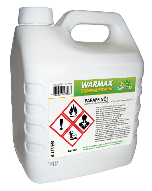 WARMAX Paraffin Oil, 4 Litres
