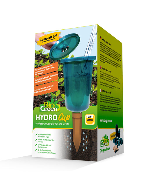 HYDRO Cup 4+4 Top Cup + Watering Stake